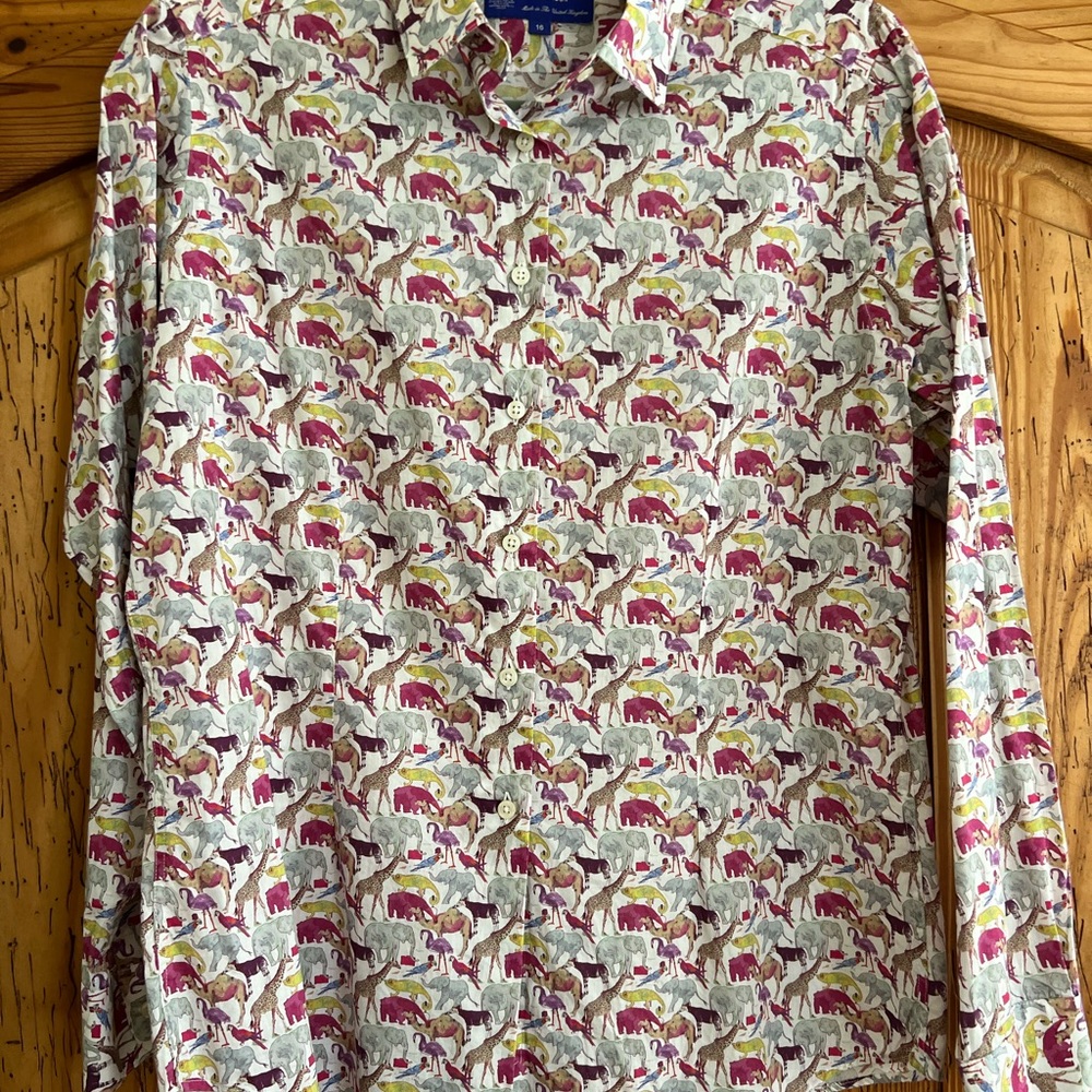 Women’s  Multicolor Animal Print Shirt